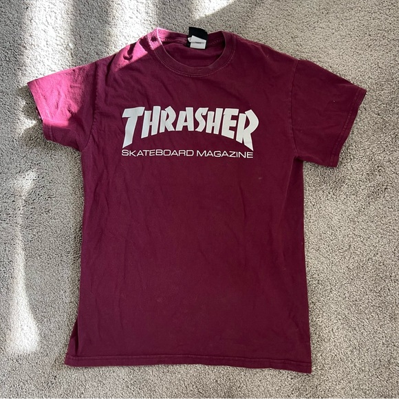 90’s vibe Skater Unisex Shirts -Set of 3 -Authentic Thrasher & Vans Cotton Tees. - Picture 2 of 6